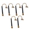 Outdoor Aluminum Alloy and Rope Wick, 6 Pieces view 1