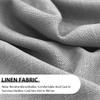 WLXFF Outdoor Bench Cushion, Linen Fabric, Washable, 45 x 45 x 5 cm, No. 4 view 2