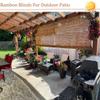 Weatherproof Bamboo Roller Shade view 3