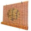 Natural Bamboo Outdoor Roller Shade view 1