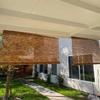 Natural Bamboo Outdoor Roller Shade view 2