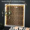 Natural Bamboo Outdoor Roller Shade view 4