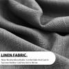 Outdoor Bench Cushion, Linen Fabric, Washable, 110 x 30 x 5 cm, No. 5 view 2