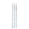 3-Piece Acrylic Brush Set with French Stripes view 1