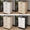 Wooden Filing Cabinet with 3 Drawers and Removable Printer Shelf view 3