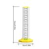 Wall Level and Ceiling Leveling Ruler, 5.91 x 2.36 x 2.36 in, Dual-Use Height Marking Tool with Magnetic Base view 2