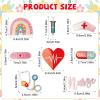 Letsinstyle 8-Piece Nurse Iron-On Patches view 2