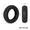 CERFFOOL 9.5-Inch 9.5 x 2.5-Inch Solid Off-Road Tires for NIU KQi3, Anti-Slip, Puncture-Resistant, Replacement Tires for Electric Scooter, Black, 2-Pack view 2