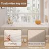 Outdoor/Indoor Bench Cushion, Cream, 150 x 30 x 6 cm view 3
