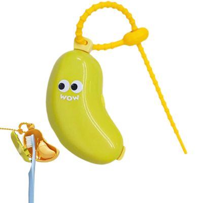 Portable Toothbrush Covers, Banana Shape