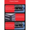 Premium Aluminum Air Conditioner Cover, White, 100 x 50 x 70 cm view 3