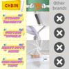 Magnetic Insect Screen Curtain 57 x 130 cm (W x H), Adjustable, Light-Transmitting, Self-Closing, White view 4