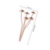 FONDOTIN Iron Mushroom Garden Decoration for Flower Pots and Lawns view 2