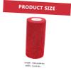 HEALSOPTHY Red Glitter Tulle Fabric Roll, 15 cm x 25 Yards, Polyester, 1 Roll view 2