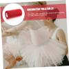 HEALSOPTHY Red Glitter Tulle Fabric Roll, 15 cm x 25 Yards, Polyester, 1 Roll view 4