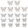 CHGCRAFT 18-Piece Rhinestone Butterfly Iron-On Patches view 1