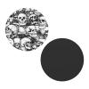 Black and White Skull Pattern Refrigerator Magnets view 2