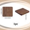 CALFOVERA 3.5 Inch Square Heat-Resistant Wooden Coaster view 2