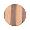 CALFOVERA 3.5 Inch Round Coaster with Wood Inlay view 1