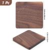 CALFOVERA 3.5 Inch Square Wooden Coaster view 2
