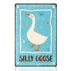 DOODLREAM Metal Sign with Goose Design view 1