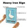 DOODLREAM Metal Sign with Goose Design view 3