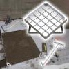 Invisible Recessed Stainless Steel Manhole Cover, 650/550/450/350 mm, with Frame (750 x 900 mm) view 1