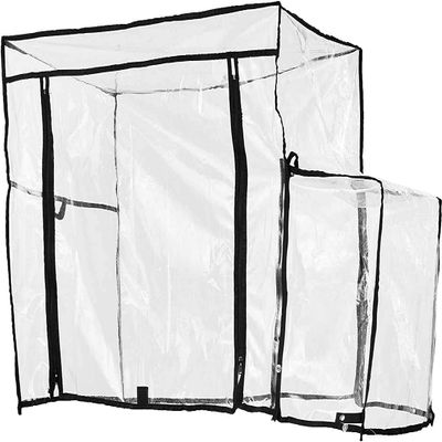 Outdoor Folding Cart Rain Cover with Canopy