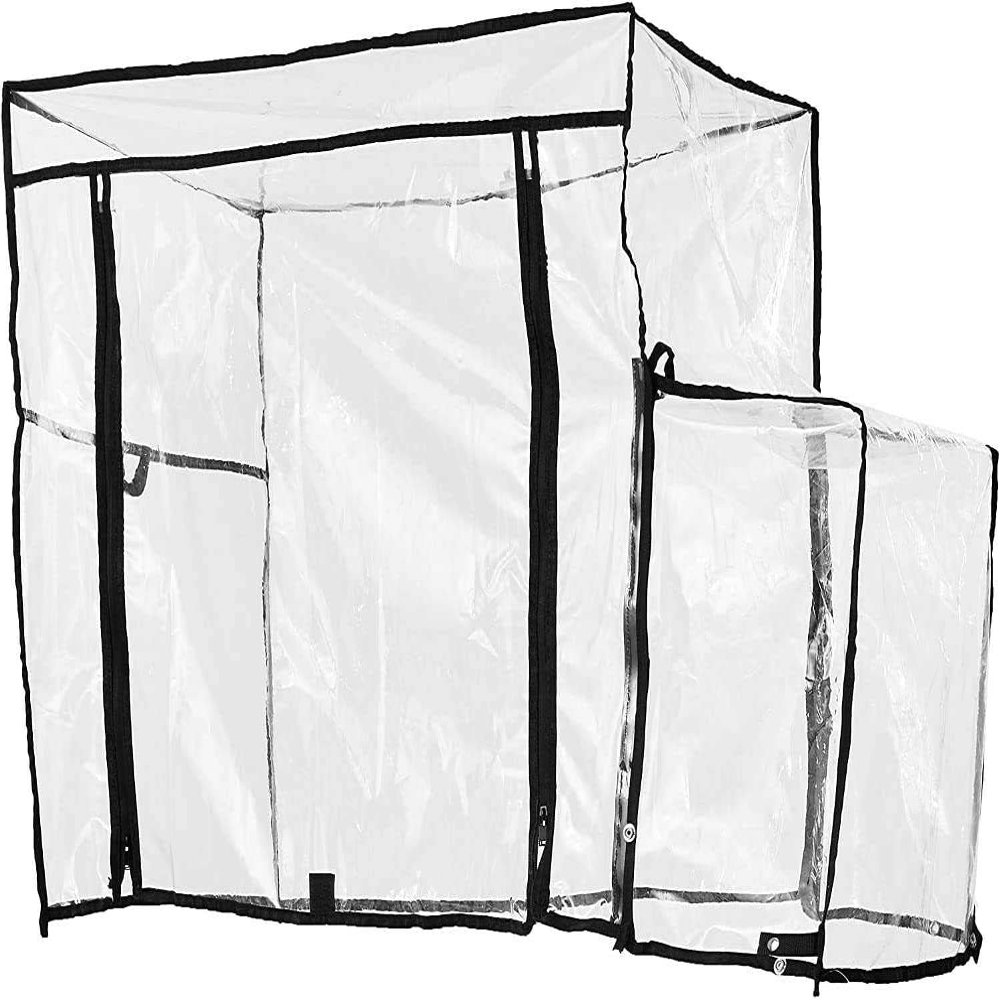 Outdoor Folding Cart Rain Cover with Canopy