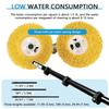 AUTUMFLATGAO 5.5 m Telescopic Solar Panel Cleaning Brush with Water Connection view 4