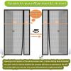 Risareyi Magnetic Screen Door 210 x 280 cm, Gray Fiberglass Mesh view 2