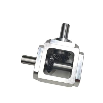 YXZKJZJ 1:1 T-Type Commutator Shaft Right-Angle Bevel Gear Reducer, 10 mm, Model A