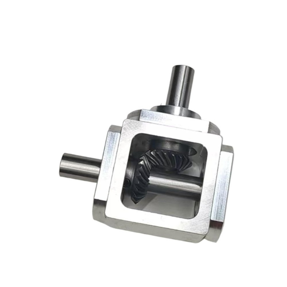 YXZKJZJ 1:1 T-Type Commutator Shaft Right-Angle Bevel Gear Reducer, 10 mm, Model A