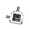 YXZKJZJ 1:1 T-Type Commutator Shaft Right-Angle Bevel Gear Reducer, 10 mm, Model A view 1