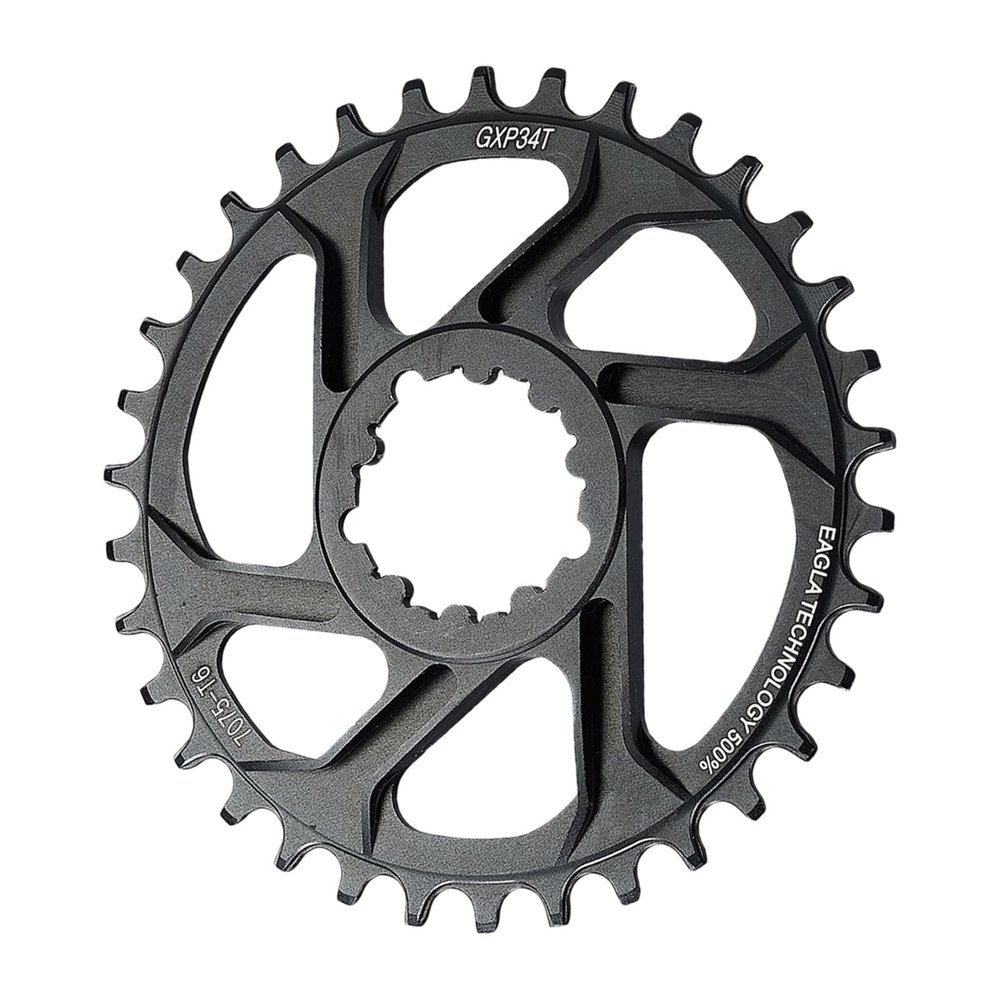 Beimus Aluminum Alloy Mountain Bike Chainring, 32/34/36/38T