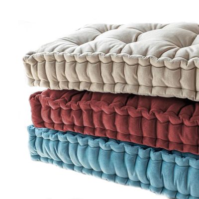 KYMMPL Velvet Bay Window Bench Cushion, Heavy-Duty Foam, 10.2 cm Thick, Burgundy, 80 x 40 x 10 cm