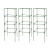 TXLEAPEY 3-Pack Square Tomato Cages, Weather-Resistant, Height-Adjustable view 1