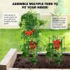TXLEAPEY 3-Pack Square Tomato Cages, Weather-Resistant, Height-Adjustable view 4