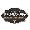 No Soliciting Sign view 1