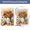 Auremi 5D Flower Diamond Painting Kit for Adults view 2