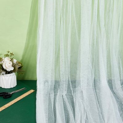 NBEADS 5m Polyester Mesh Fabric, 1.6m Wide
