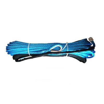 4x4 Recovery Gear 8 mm x 30 m Synthetic Winch Rope for Towing or Off-Road Use (Blue)
