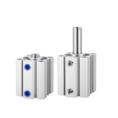3MOG7Y1 SDA Compact Cylinder, SDA16–SDA80, Stroke 10/20/30/40, Double-Acting Pneumatic Piston
