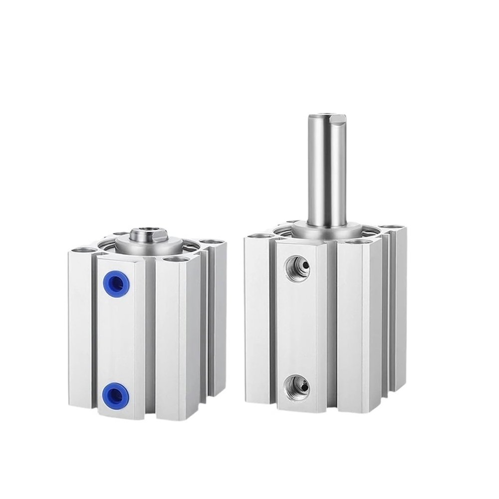 3MOG7Y1 SDA Compact Cylinder, SDA16–SDA80, Stroke 10/20/30/40, Double-Acting Pneumatic Piston