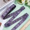 MAYJOYDIY 7m Purple Ethnic Jacquard Ribbon view 4