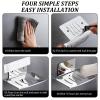 Soap Dish with Drain for Bathroom view 3