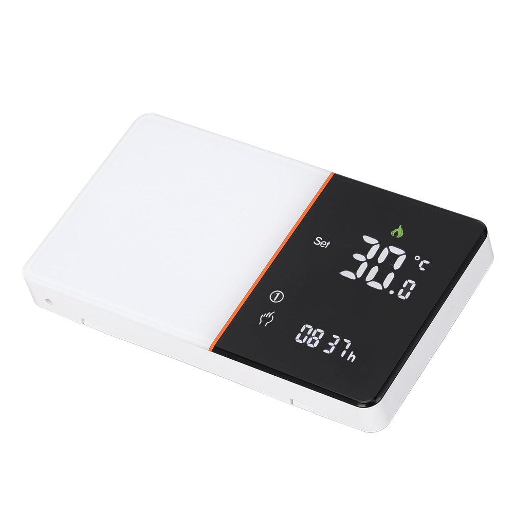 Smart WiFi Programmable Thermostat with Backlit LCD and Voice Control