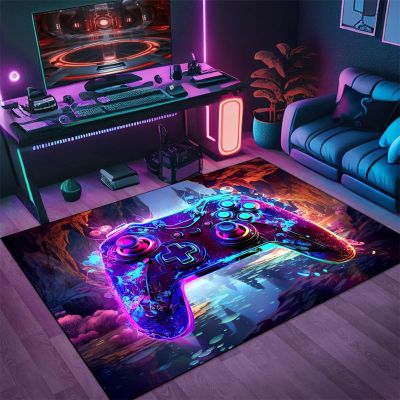 PEIHUODAN Game Cool Graffiti Lightning Design Rug, 120 x 180 cm, Style 2