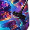 PEIHUODAN Game Cool Graffiti Lightning Design Rug, 120 x 180 cm, Style 2 view 2
