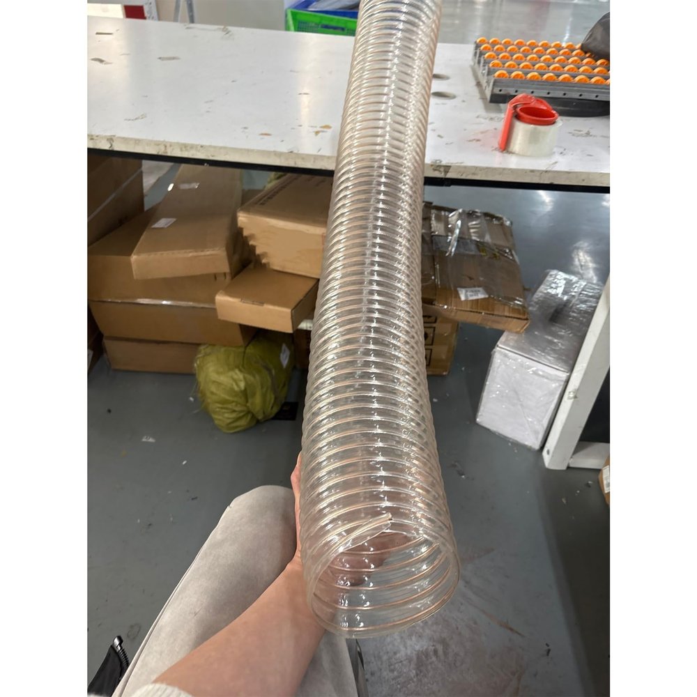 Flexible PU Dust Collection Vacuum Hose, 25–600 mm